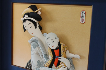 立体的な伝統芸術「美術押絵」